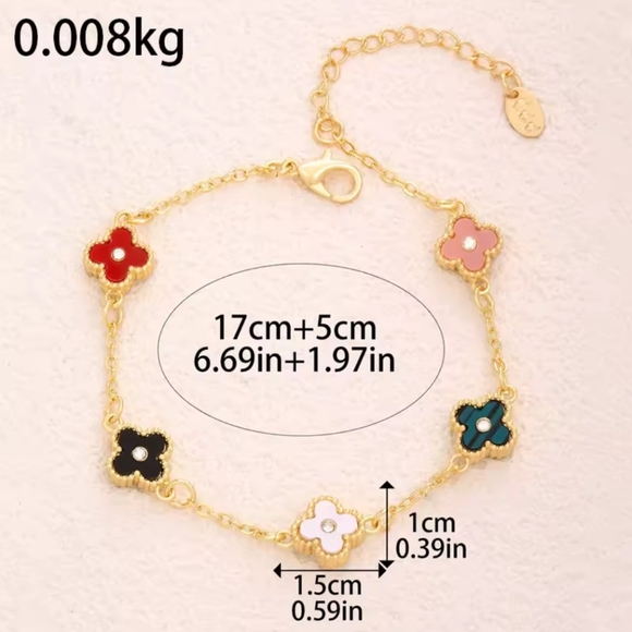 Clover bracelet set - Picture 6 of 8